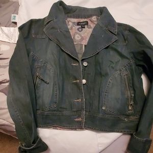 Sonoma juniors blue jean jacket Medium